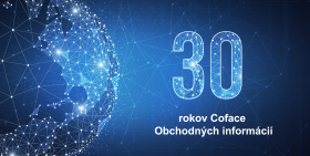 Coface Central and Eastern Europe oslavuje 30. výročie Obchodných informácií