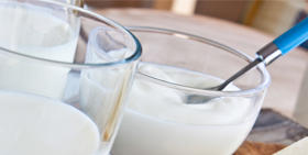 Image glass of milk